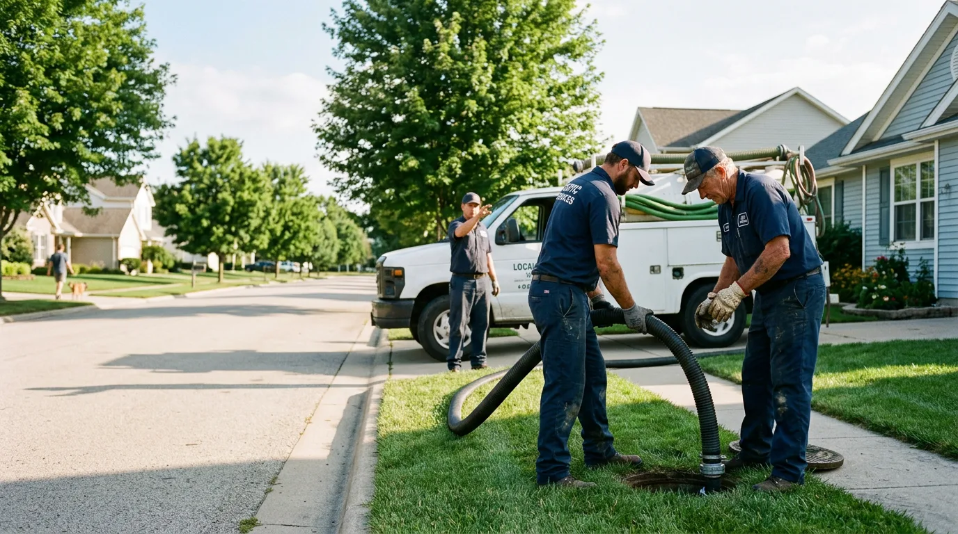 Septic Tank Pumping in Middle Point, OH near me